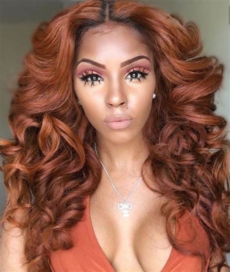 Auburn Curls ️ ️ Trendy Fall Hair Color Curly Hair Styles Long Hair Styles