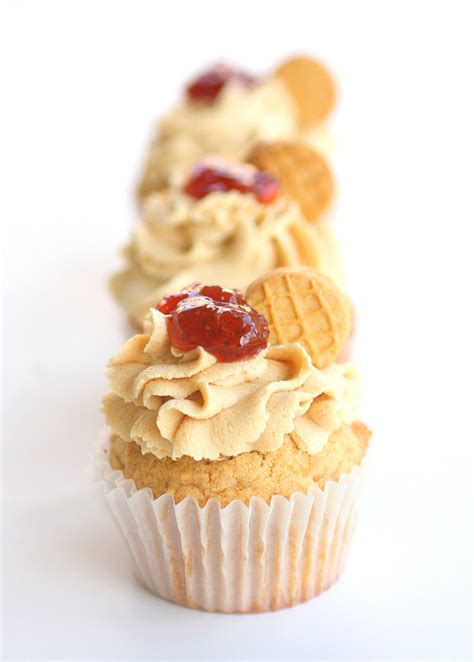 Peanut Butter And Jelly Cupcakes