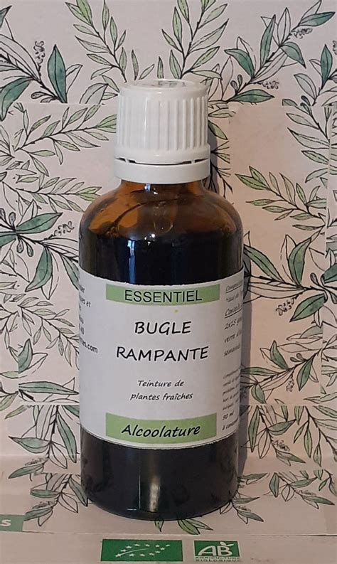 Teinture mère Bugle rampante bio Alcoolature Ajuga reptans biologique