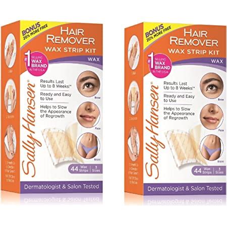 Amazon Sally Hansen Hair Remover Bikini Face And Eyebrow Wax