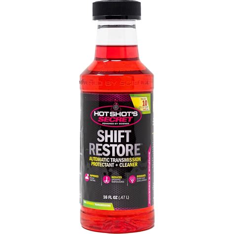 6 Mo Finance Hot Shot S Secret Shift Restore Automatic Transmission Additive 16 Fl Oz Bottle