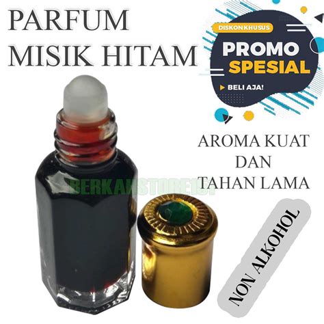 Jual Parfum Misik Hitam Ml Non Alkohol Roll On Minyak Wangi Misik