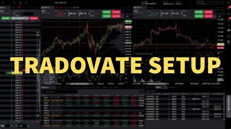 Futures Platform Setup Tradovate Tutorial Series YouTube