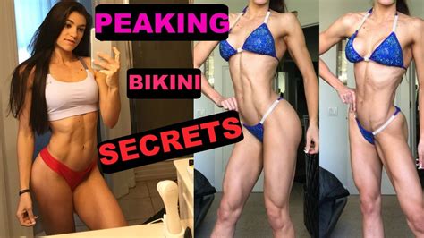 NPC BIKINI PEAK WEEK SECRETS YouTube