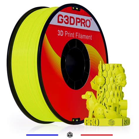 Filament Pla Fluorescent Jaune Kg Mm Grossiste D