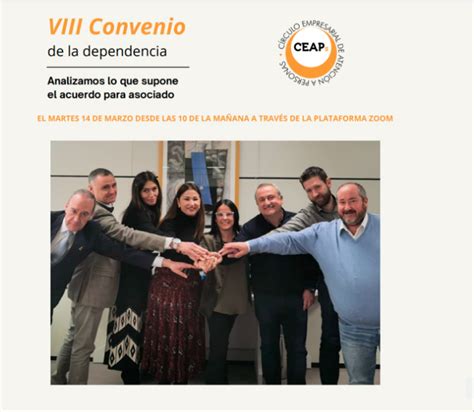 Ceddd Celebra El Viii Convenio Estatal De La Dependencia Firmado Por