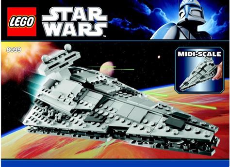 LEGO Instructions For Set 8099 Midi Scale Imperial Star Destroyer Star