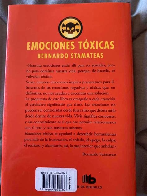 Emociones Tóxicas Bernardo Stamateas Libro Pasta Dura Mercado Libre