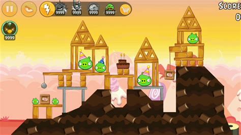 Angry Birds Classic Birdday Party Level To Youtube