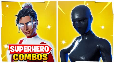 5 NEW SWEATY SUPERHERO SKIN COMBOS IN FORTNITE! (Pros ONLY Use These ...