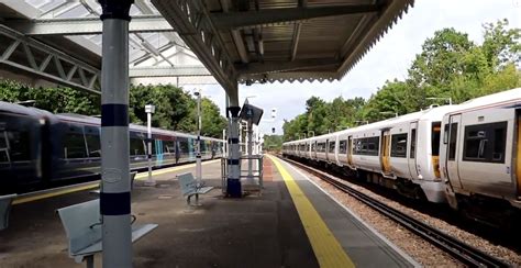 Along The Railway Line South East Mainline Chislehurst Railway
