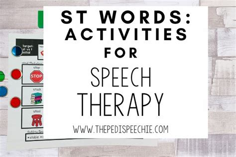 Initial S And Final S Words For Speech Therapy The Pedi Speechie