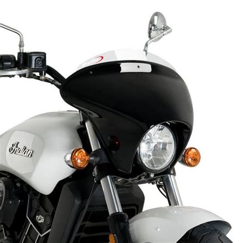 Handlebar Fairing Batwing With Windshield Compatible With Indian Scout