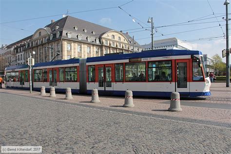 Deutschland Stra Enbahn Darmstadt Triebwagen