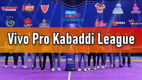 Pro Kabaddi League Points Table, Schedule, Live Score, and other ...