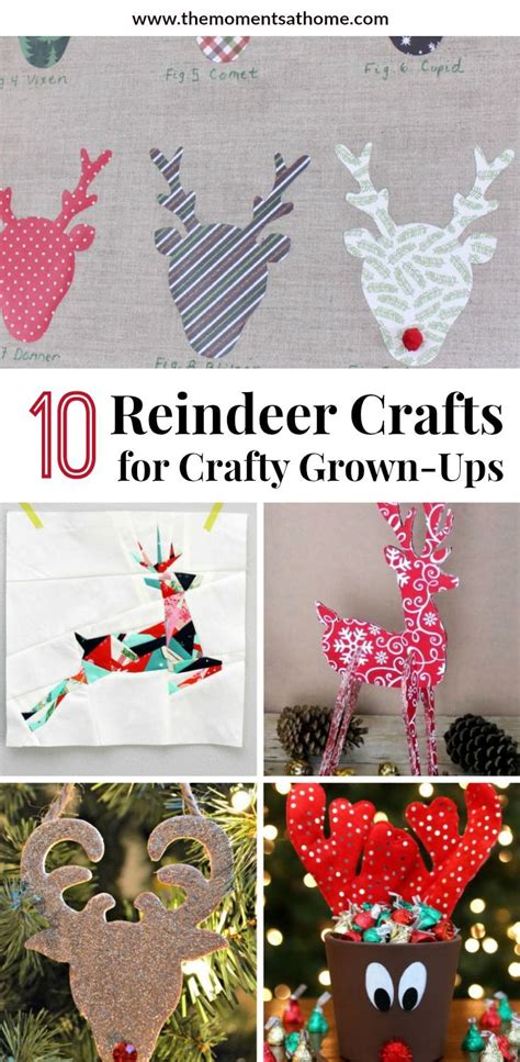 10 Reindeer Crafts to make this Holiday Season