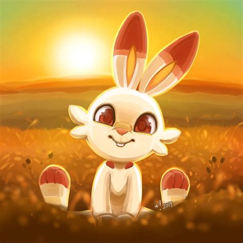 Scorbunny Pok Mon Sword Shield Image By Starsheepsweaters