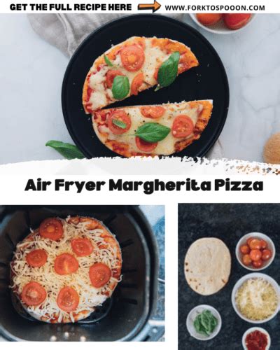 Air Fryer Margherita Pizza Fork To Spoon