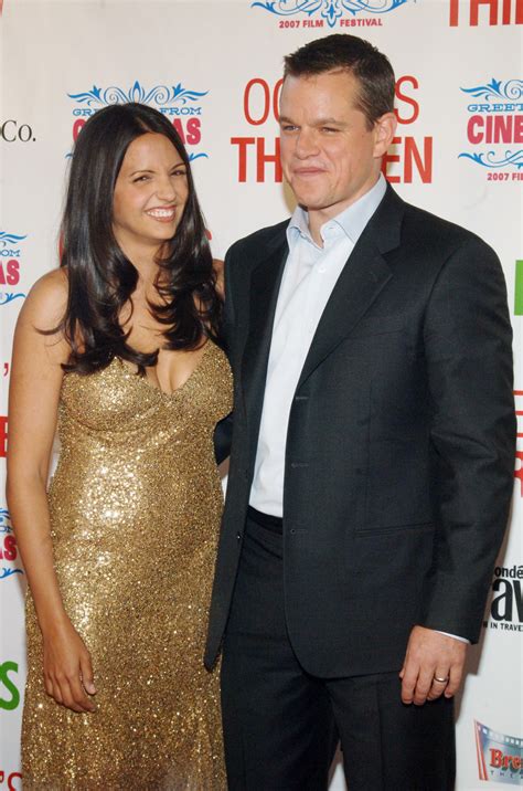 Matt Damon's Wife: Actor Says Falling In Love With 'Civilian' Keeps His ...