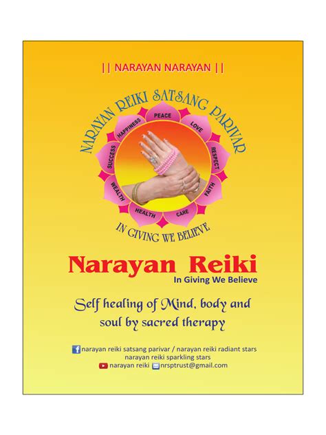 Narayan Reiki Book English 2020 | Download Free PDF | Breathing | Chakra