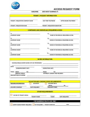 Fillable Online What Is An Access Request Form Ndiswhat Is An Access