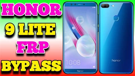 Honor 9 Lite Frp Bypass Huawei Honor LLD AL10 Frp Bypass Honor 9