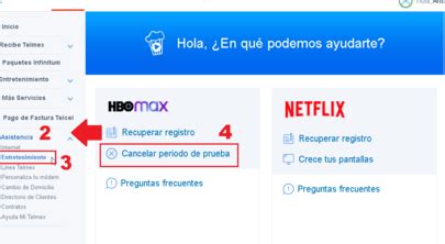 C Mo Cancelar Hbo Max En Telmex