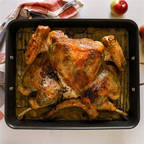 Apple Cider Glazed Roast Turkey Recipe