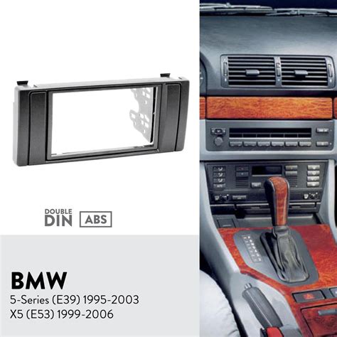 Buy Double Din Car Radio Fascia Panel For BMW 5 Series E39 1995 2003