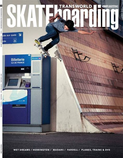 Transworld Skateboarding December 2014 Magazine