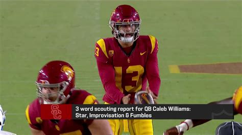 Nfl Network Bucky Brooks Scouting Report On Quarterback Caleb Williams