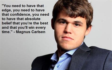 Be the best - Magnus Carlsen - Chess player | Chess quotes, Magnus ...