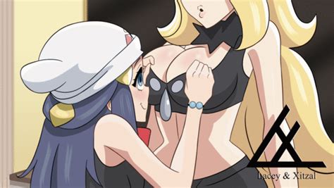 Dawn Cynthia Pokemon Laceysx Hentai Arena