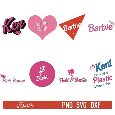 Glamorous Barbie Svg Collection Perfect For Shirts Etsy