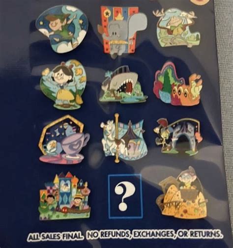 Disney Fantasyland Cast Member Mystery Pin Collection Disney Pins Blog