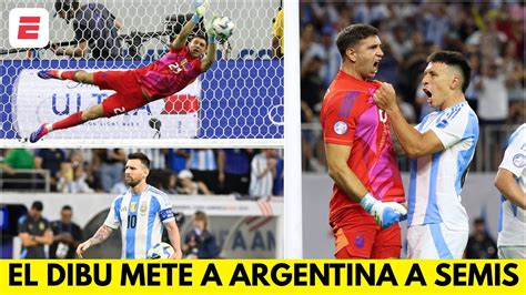 ARGENTINA A SEMIFINALES Sufriendo venció a ECUADOR en los penales en