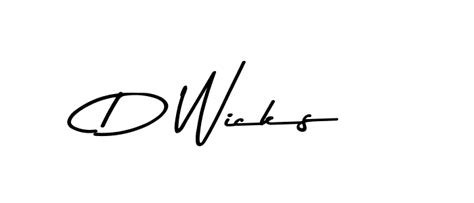 93 D Wicks Name Signature Style Ideas Outstanding Autograph