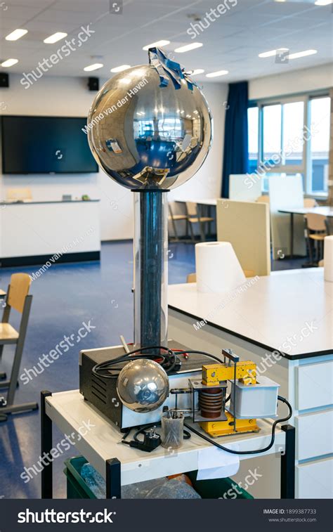 Van De Graaff Generator Electrostatic Generator Stock Photo 1899387733