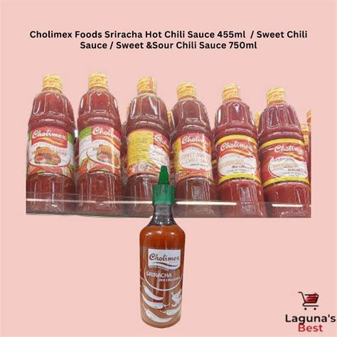 Cholimex Foods Sriracha Hot Chili Sauce Ml Sweet Chili Sauce