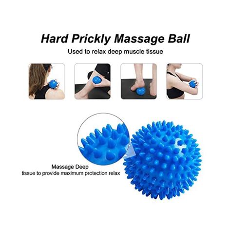 HBselect Rullo Massaggio Muscolare Set 4 Kit Fitness Foam Roller In