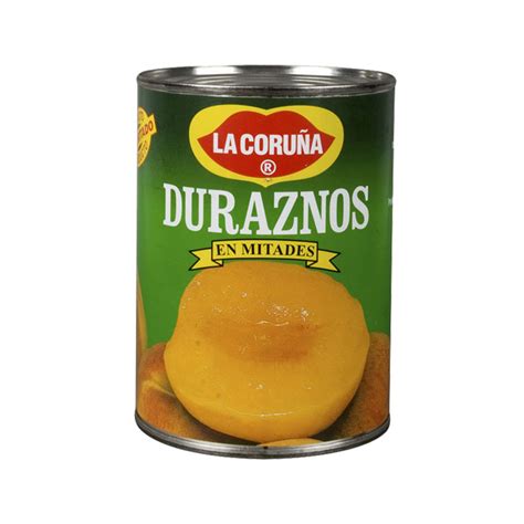 Duraznos En Mitades La Coruna X 425 Gr Supermercados Pacardyl