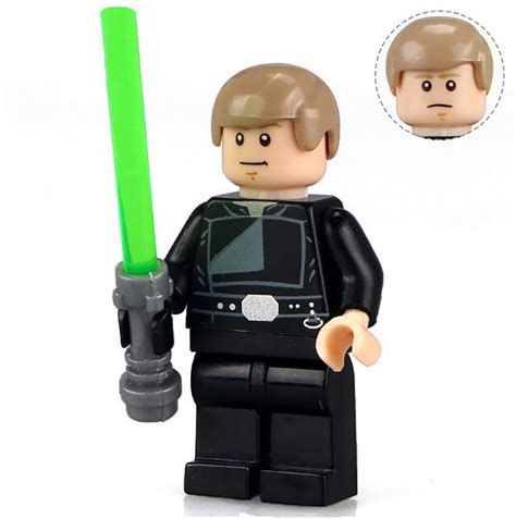 Minifigure Luke Skywalker Star Wars Compatible Lego Building Block Toys