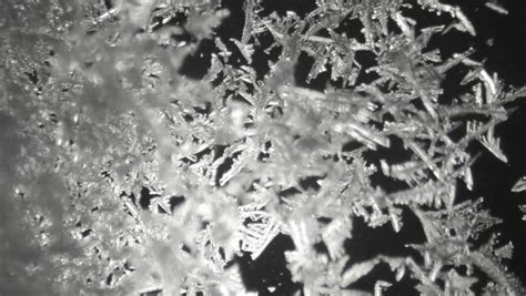 Ice Crystals Under Microscope Stock Footage Video 10689788 - Shutterstock