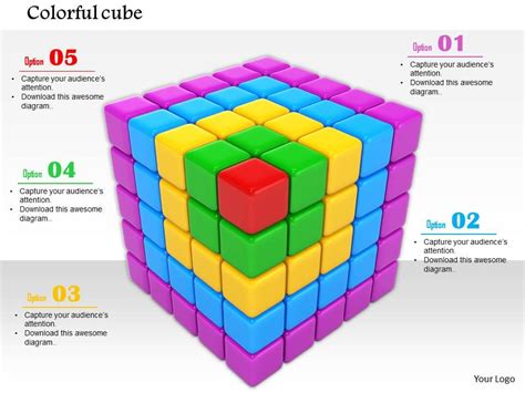 0814 Colorful 3d Cube Graphic For Team Representation Image Graphics