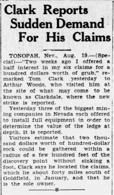 Clarkdale Nevada Southwest Explorers