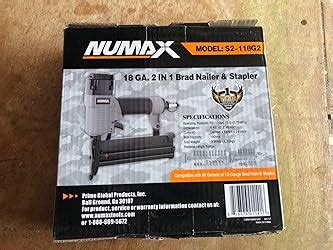 Numax Engrapadora Y Pistola Para Clavos Con Ajuste De Profundidad