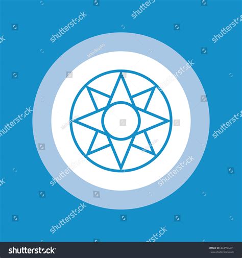 Star Ishtar Symbol Vector Illustration Stock Vector (Royalty Free ...