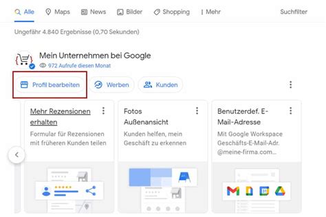 Anleitung Google Unternehmensprofil Erstellen Optimieren