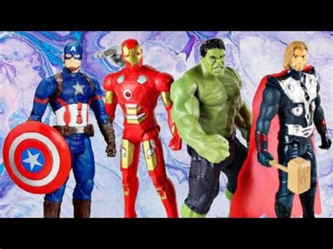 Avengers Superhero Toys UNBOXING Mainan Baru YouTube