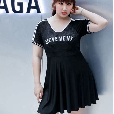 Bigsize Instant Swimsuit Bikini For Fat People With Lace Pattern